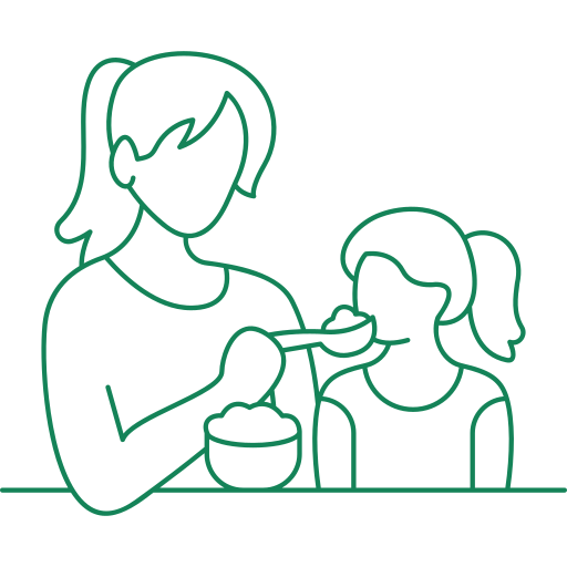 feeding